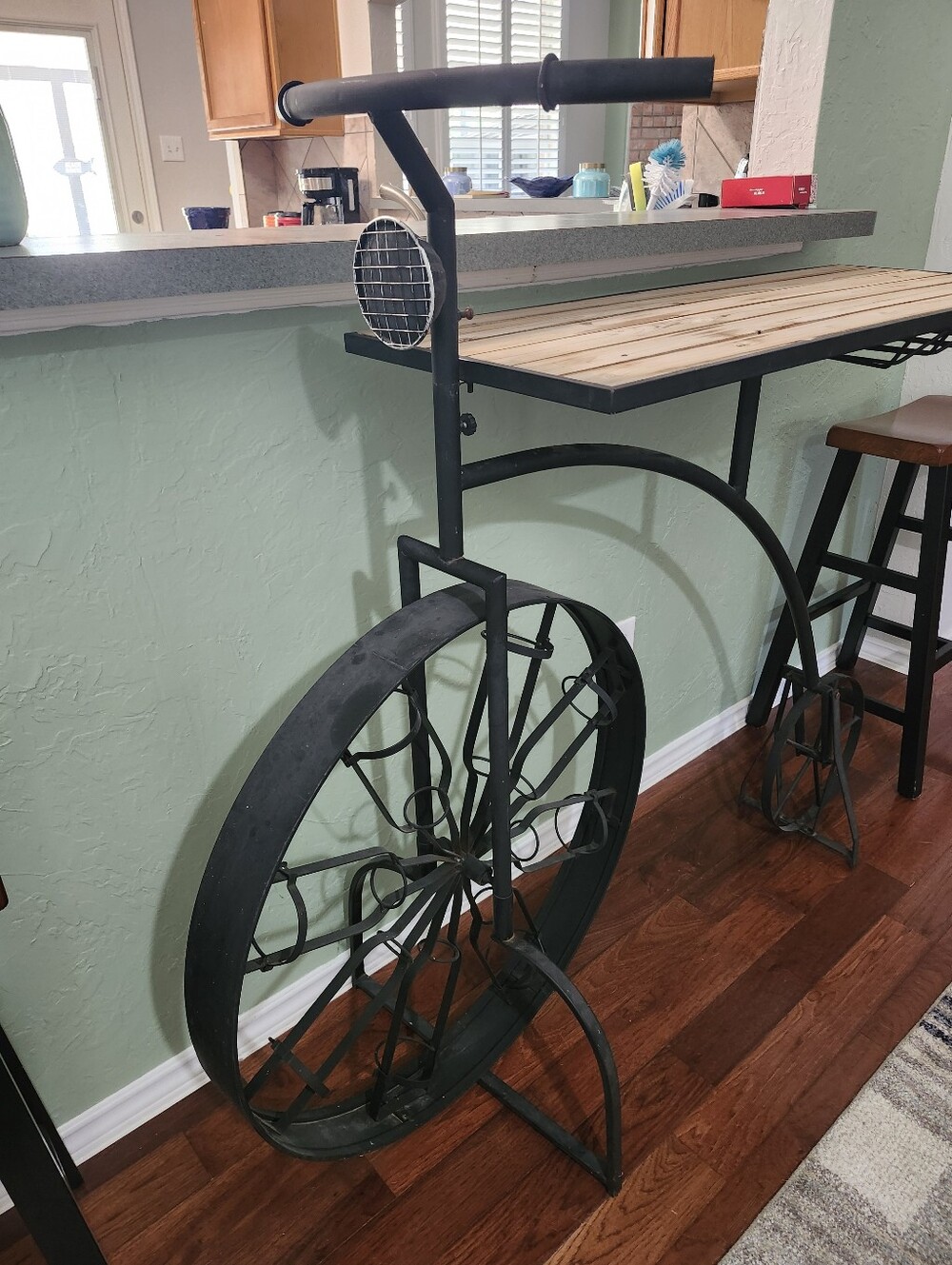 Bicycle Bar & Wine Rack - Picture 7 of 7